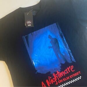 VANS A Nightmare On Elm Street T Shirt Men House of Terror Freddy Krueger